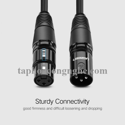 Ugreen 20712 5M Màu Đen Cáp nối dài Microphone Canon âm thanh AV130 30020712
